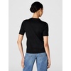 image:imageKarl Lagerfeld Womens Karl Choupette Logo Short Sleeve Whimsy SweaterBlackSoft White