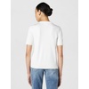 image:imageKarl Lagerfeld Womens Karl Choupette Logo Short Sleeve Whimsy SweaterSoft WhiteBlack