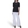 image:imageKarl Lagerfeld Womens Lace Trim SweaterBlack
