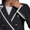 image:imageKarl Lagerfeld Womens Lapel Contrast BlazerBlackBisque