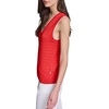 image:imageKarl Lagerfeld Womens Layering Piece Sleeveless Lightweight SweaterApple Red