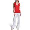 image:imageKarl Lagerfeld Womens Layering Piece Sleeveless Lightweight SweaterApple Red