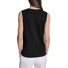 image:imageKarl Lagerfeld Womens Layering Piece Sleeveless Lightweight SweaterBlackSoft White