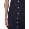 image:imageKarl Lagerfeld Womens Light Collared Short Sleeve Mini DressMarine