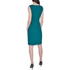 image:imageKarl Lagerfeld Womens Lined Arm Trim Scuba Crepe Sheath DressEvergreen