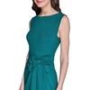 image:imageKarl Lagerfeld Womens Lined Arm Trim Scuba Crepe Sheath DressEvergreen