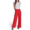 image:imageKarl Lagerfeld Womens Linen Pant Lightweight Sailor Pant Rosette Buttons PantsApple Red
