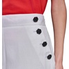 image:imageKarl Lagerfeld Womens Linen Pant Lightweight Sailor Pant Rosette Buttons PantsSoft White