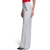 image:imageKarl Lagerfeld Womens Linen Pant Lightweight Sailor Pant Rosette Buttons PantsSoft White