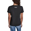 image:imageKarl Lagerfeld Womens Logo Checkerboard Logo Black and White Whimsical TShirtBlack