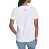 image:imageKarl Lagerfeld Womens Logo Heart Karl and Choupette Whimsical TShirtWhite
