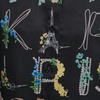 image:imageKarl Lagerfeld Womens Long Sleeve Collar Button Down All Over Print Oversized BlouseBlackPanna Cotta Multi