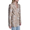 image:imageKarl Lagerfeld Womens Long Sleeve Collar Front Button Classic BlazerFrench BeigeSoft White