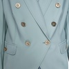image:imageKarl Lagerfeld Womens Long Sleeve Collar Front Button Cropped BlazerFresh Mint