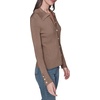 image:imageKarl Lagerfeld Womens Long Sleeve Collared Gold Buttons Essential SweaterVicuna