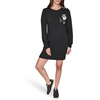 image:imageKarl Lagerfeld Womens Long Sleeve Crew Neck Comfy Athleisure DressBlack
