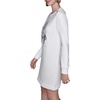 image:imageKarl Lagerfeld Womens Long Sleeve Crew Neck Comfy Athleisure DressSoft White