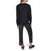 image:imageKarl Lagerfeld Womens Long Sleeve Crew Neck Cool Karl SweaterBlack