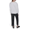 image:imageKarl Lagerfeld Womens Long Sleeve Crew Neck Cool Karl SweaterSoft White