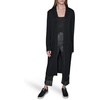 image:imageKarl Lagerfeld Womens Long Sleeve Crew Neck Long Cardigan SweaterBlack