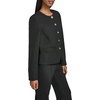 image:imageKarl Lagerfeld Womens Long Sleeve Cropped Compression JacketBlack