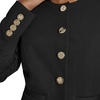 image:imageKarl Lagerfeld Womens Long Sleeve Cropped Compression JacketBlack