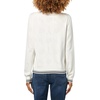 image:imageKarl Lagerfeld Womens Long Sleeve Delicate Sweater with Classic Karl Theme EmbroiderySoft WhiteBlack