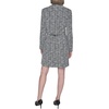 image:imageKarl Lagerfeld Womens Long Sleeve Embellished Tweed Cropped JacketBlackSoft White Multi