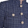 image:imageKarl Lagerfeld Womens Long Sleeve Embellished Tweed Cropped JacketBlue Multi