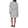 image:imageKarl Lagerfeld Womens Long Sleeve Embellished Tweed Cropped JacketSoft WhiteBlack Multi