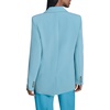 image:imageKarl Lagerfeld Womens Long Sleeve Lapel 3 Pocket Polished Suiting JacketAqua Mist