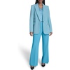 image:imageKarl Lagerfeld Womens Long Sleeve Lapel 3 Pocket Polished Suiting JacketAqua Mist