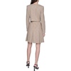 image:imageKarl Lagerfeld Womens Long Sleeve Stretch Texture Cropped Jacket with PocketsTruffle