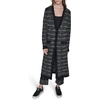 image:imageKarl Lagerfeld Womens Long Sleeve VNeck All Over Logo Long Cardigan SweaterBlackGunmetal