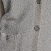image:imageKarl Lagerfeld Womens Long Sleeve VNeck Bejewled Cardigan SweaterSoft WhiteGold