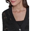 image:imageKarl Lagerfeld Womens Long Sleeve VNeck SweaterBlack