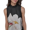image:imageKarl Lagerfeld Womens Mock Neck Sleeveless Midi Sheath DressBlack Pink Sherbert Multi