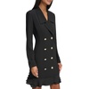 image:imageKarl Lagerfeld Womens Novelty Button Collared Blazer Mini DressBlack