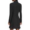 image:imageKarl Lagerfeld Womens Novelty Button Collared Blazer Mini DressBlack