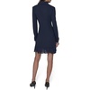 image:imageKarl Lagerfeld Womens Novelty Button Collared Blazer Mini DressNavy