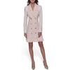 image:imageKarl Lagerfeld Womens Novelty Button Collared Blazer Mini DressRose