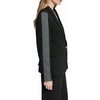 image:imageKarl Lagerfeld Womens Office Friendly Career Classic Striping on Sleeves BlazerBlack