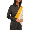 image:imageKarl Lagerfeld Womens Oversized Printed BlouseBlack