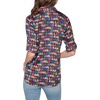 image:imageKarl Lagerfeld Womens Oversized Printed BlouseBlack Combo