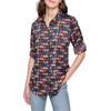 image:imageKarl Lagerfeld Womens Oversized Printed BlouseBlack Combo