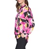 image:imageKarl Lagerfeld Womens Oversized Printed BlouseFrench Fuchsia Combo
