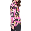 image:imageKarl Lagerfeld Womens Oversized Printed BlouseFrench Fuchsia Combo