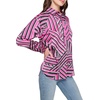 image:imageKarl Lagerfeld Womens Oversized Printed BlouseFrench Fuchsia Multi