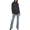 image:imageKarl Lagerfeld Womens Oversized Printed BlouseJeweled Black Multi