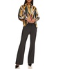 image:imageKarl Lagerfeld Womens Oversized Printed BlouseMosaic Black Multi